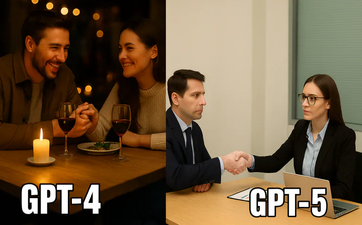 Mój ChatGPT-5 mówi jak urzędnik. GPT-4o był jak stary znajomy